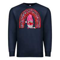 Navy valentines gnomies rainbow Premium Sweatshirt - JahusDesignShop