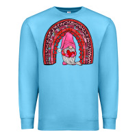 Ocean Blue valentines gnomies rainbow Premium Sweatshirt - JahusDesignShop