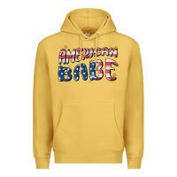Antique Gold American babe Premium Hoodie - MaliasSmallBusiness
