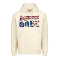 Sandshell American babe Premium Hoodie - MaliasSmallBusiness