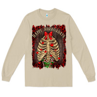 Mushroom Happy Horrordays Long Sleeve Tee - RanaPortraitStore