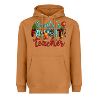 Meerkat santa s favorite teacher Heavyweight Hoodie - JahusDesignShop