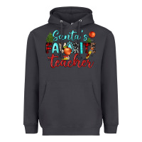 Smoke santa s favorite teacher Heavyweight Hoodie - JahusDesignShop