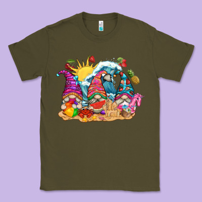 Summer Gnome Tbw Classic Tee Designed By Texasbilliewilder