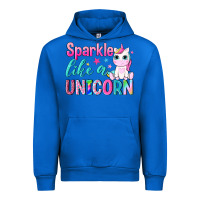 Cobalt sparkle like a unicorn Urban Hoodie - NancyCooperArtShop