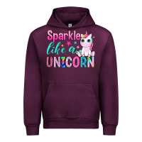 Mauve Wine sparkle like a unicorn Urban Hoodie - NancyCooperArtShop