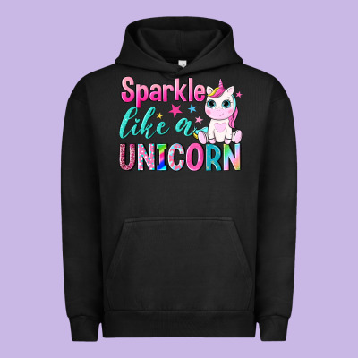 Sparkle Like A Unicorn Urban Hoodie Designed By Nancycooperartshop