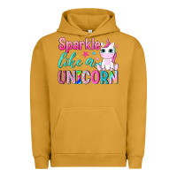 Pigment Peanut Butter sparkle like a unicorn Urban Hoodie - NancyCooperArtShop