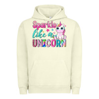 Pigment Pistachio sparkle like a unicorn Urban Hoodie - NancyCooperArtShop