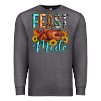 Charcoal Heather Feast mode Premium Sweatshirt - Artiststas