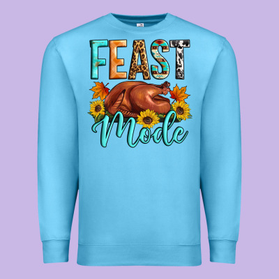 Feast Mode Premium Sweatshirt Designed By Artiststas