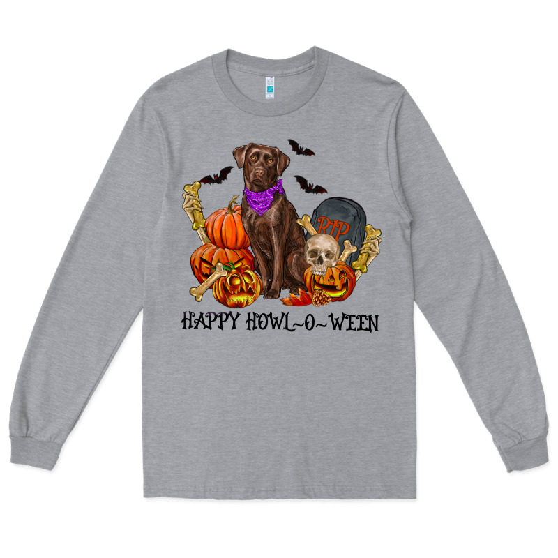 Happy Howl O Ween Long Sleeve Tee by RanaPortraitStore | Teevron