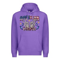 Purple american mama Premium Hoodie - MaliasSmallBusiness
