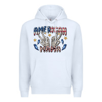 White american mama Premium Hoodie - MaliasSmallBusiness