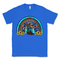 True Royal western cowboy boots sunflowers rainbow Classic Tee - RanaPortraitStore
