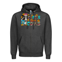 Charcoal Heather coffee then cows Zipper Hoodie - Zillion Design Studio