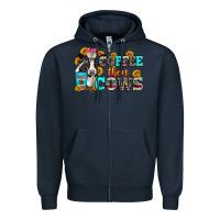 Navy coffee then cows Zipper Hoodie - Zillion Design Studio