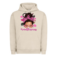 Pigment French Oak small business messy bun Urban Hoodie - NancyCooperArtShop