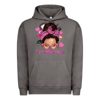 Pigment Tornado small business messy bun Urban Hoodie - NancyCooperArtShop