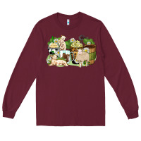 Sheep Coffee Cups Long Sleeve Tee | Teevron