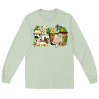 Matcha sheep coffee cups Long Sleeve Tee - Zillion Design Studio