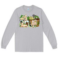 Moon Dust sheep coffee cups Long Sleeve Tee - Zillion Design Studio