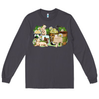 Smoke sheep coffee cups Long Sleeve Tee - Zillion Design Studio