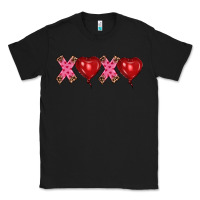 Black valentine's day xoxo heart balloon Classic Tee - RanaPortraitStore