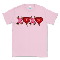Bubblegum Pink valentine's day xoxo heart balloon Classic Tee - RanaPortraitStore