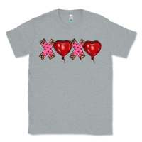 Heather Grey valentine's day xoxo heart balloon Classic Tee - RanaPortraitStore