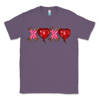 Lavender valentine's day xoxo heart balloon Classic Tee - RanaPortraitStore