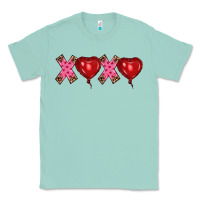 Seafoam valentine's day xoxo heart balloon Classic Tee - RanaPortraitStore