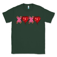 Sports Green valentine's day xoxo heart balloon Classic Tee - RanaPortraitStore