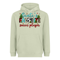 Matcha santa s favorite soccer player Heavyweight Hoodie - JahusDesignShop