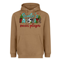 Santa S Favorite Soccer Player Heavyweight Hoodie | Teevron