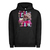 Pigment Black tis the season winter skull Urban Hoodie - NancyCooperArtShop