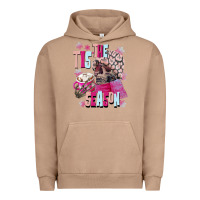 Pigment Burro tis the season winter skull Urban Hoodie - NancyCooperArtShop