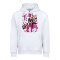 White tis the season winter skull Urban Hoodie - NancyCooperArtShop