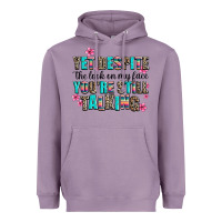 Lavender yet despite the look on my face you are still talk Heavyweight Hoodie - AdoDesignShop