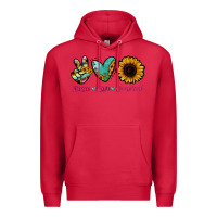 Cardinal Peace Love Sunshine Premium Hoodie - RanaPortraitStore