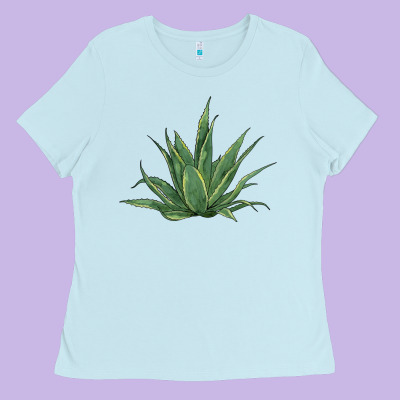Cactus Ladies Tee Designed By Barkaloodesign