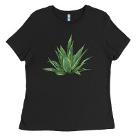 Black cactus Ladies Tee - BarkalooDesign