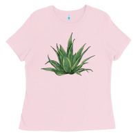 Bubblegum Pink cactus Ladies Tee - BarkalooDesign