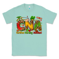 Seafoam certified nursing assistant juneteenth Classic Tee - Zillion Design Studio