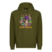 Army Green bead hunter Premium Hoodie - MaliasSmallBusiness