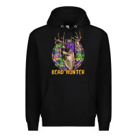 Black bead hunter Premium Hoodie - MaliasSmallBusiness