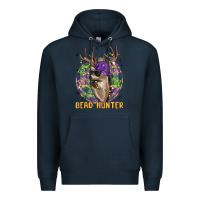 Navy bead hunter Premium Hoodie - MaliasSmallBusiness