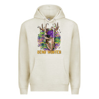 Oatmeal Heather bead hunter Premium Hoodie - MaliasSmallBusiness