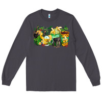 Smoke monkey coffee cups Long Sleeve Tee - Zillion Design Studio