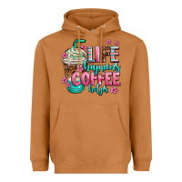 Meerkat life happens coffee  helps Heavyweight Hoodie - AdoDesignShop